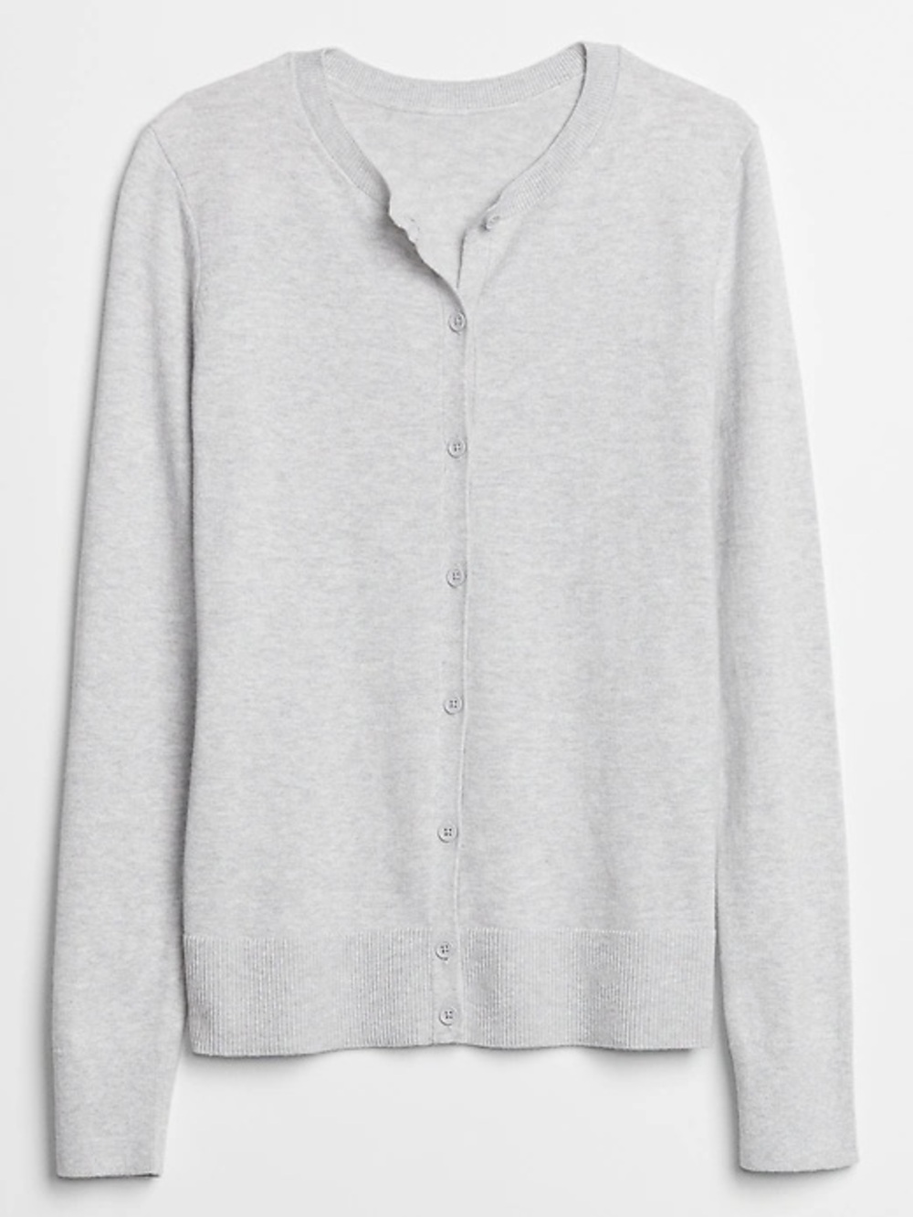GAP Cotton Cardigan XL Light Gray